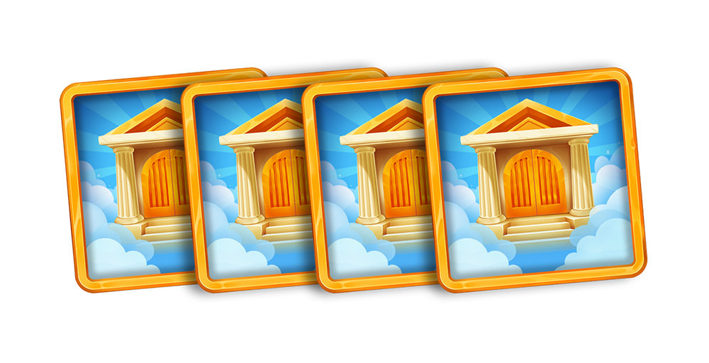 Wrath of Olympus Game - 4 Scatter Bonus